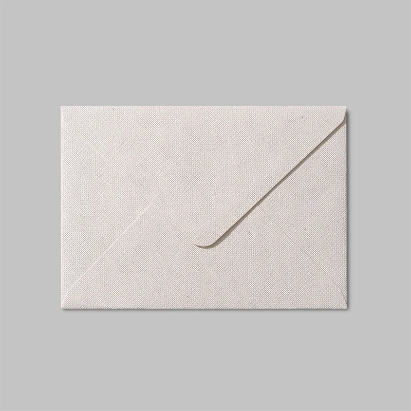 C6 Linen Envelope Euro Flap
